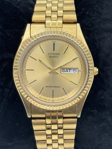 Citizen quartz day - citizen, gold