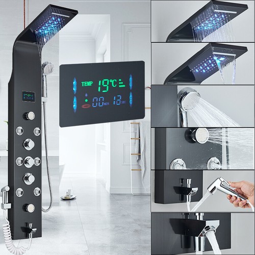 Led shower panel column - shower,