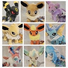 Pokemon Eeveelution All 9 Evolutions To Choose From 6" Soft Toy Plush Teddy