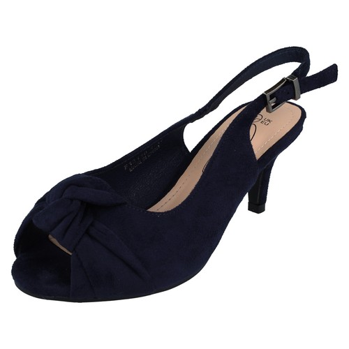 Ladies spot kitten heel - spot,