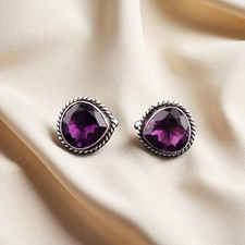 Amethyst Gemstone 925 Sterling