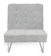 Habitat 60 Duomo Boucle Tubular Chair - Grey