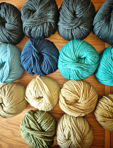 100g balls rowan big wool - 14,