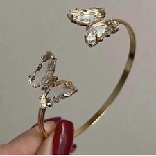 ONE Butterfly Cuff Bangle