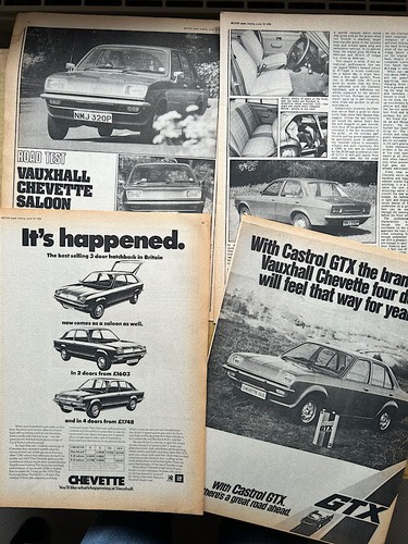 Vauxhall chevette saloon - chevette,