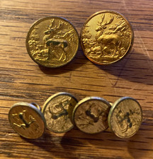 Made in England Buttons Deer