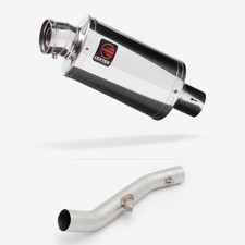 Lextek Slip-on Stainless Steel 200mm Exhaust for Yamaha YZF R6 17-22