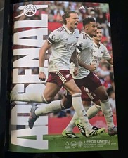 Arsenal v Leeds United. Official Match Day Programme. 23rd Aug 2025