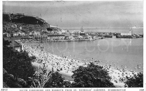 Scarborough vintage postcard - vintage,