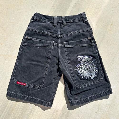 Jnco jeans bulldog youth black - jeans,
