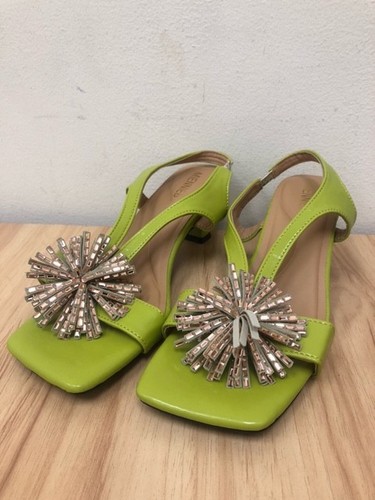 Women lime green slingback - women's,