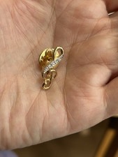 Ciro Gold Tone Music Note