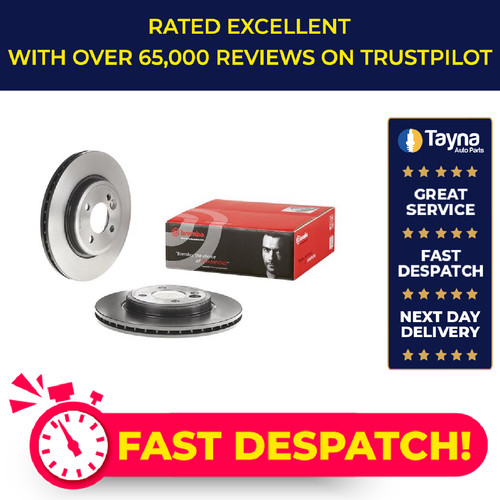 Brake discs pair vented - brake,