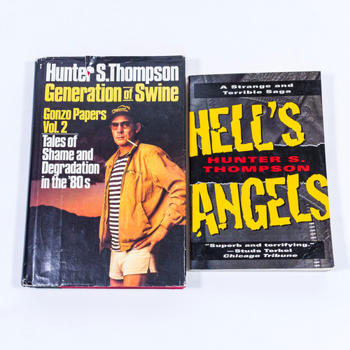 Hunter thompson book lot - s.,