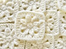 5 Crochet Granny Squares In