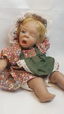 Hard Plastic Spanish Doll (844) 9"(23cm) from 90's, Vintage, Cute & Rare