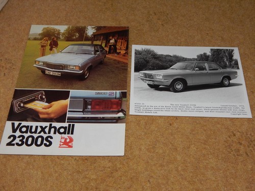 Vauxhall victor 2300s range - victor,