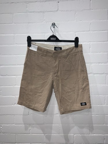 Dickies mens beige shorts - beige, size