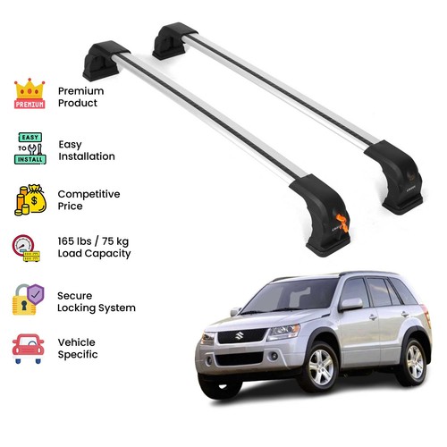 Silver premium roof rack - premium, cross