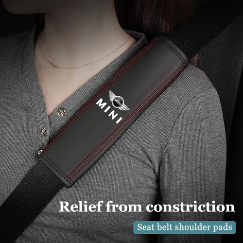 2pc leather car seat belt - 2pc,