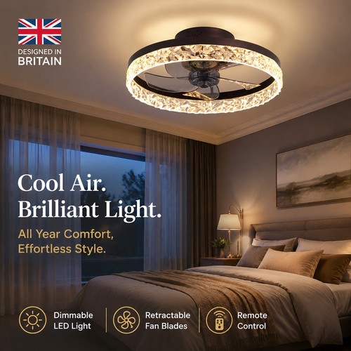 Fan light led - fan,