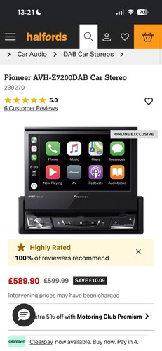 Pioneer avh z7200dab - pioneer, 1
