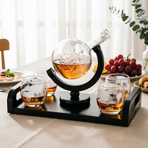 Whiskey decanter set 1000ml - set,