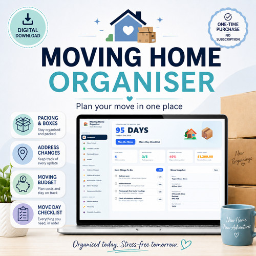 Moving home organiser house - moving,