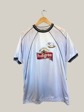 Derby Country Retro 2002 Home Shirt Score Draw - Size Large (PTP 22")