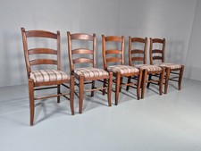 5 Hardwood Dining Chairs