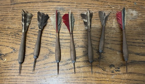 Antique darts made - made, of