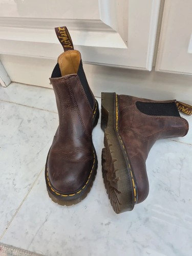 Martens brown crazy - brown,