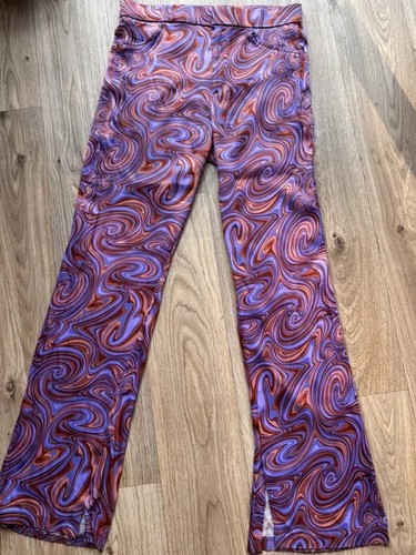 Zara psychedelic swirl flare
