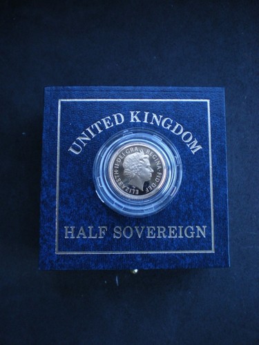 Royal mint gold proof - uk, half