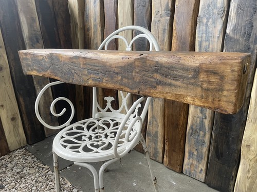 Reclaimed solid wood fireplace - reclaimed,