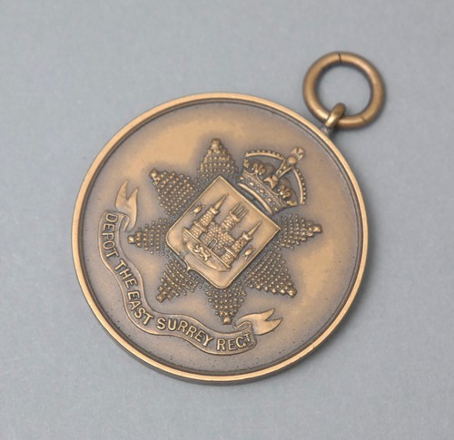 Vintage bronze tone medals - bronze,