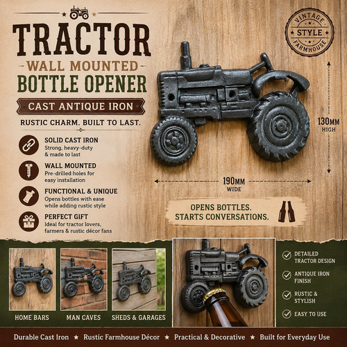 Bottle opener wall mounted - bottle,