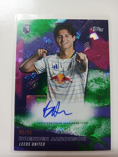 Brenden aaronson autograph - brenden,