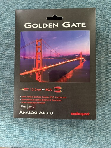 Audioquest golden gate - golden,