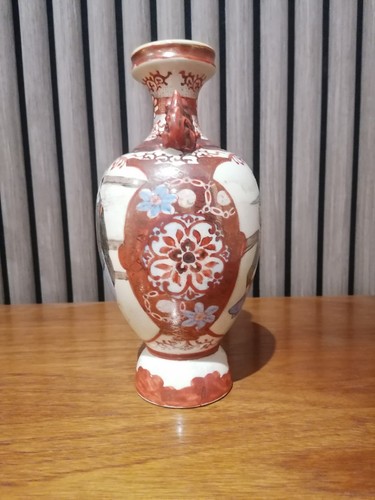 Japanese kutani porcelain vase - japanese,