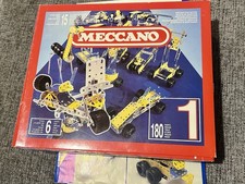 Small Box Of Meccano & Instructions