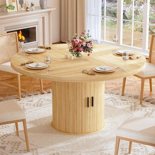Inch round oak - oak, dining