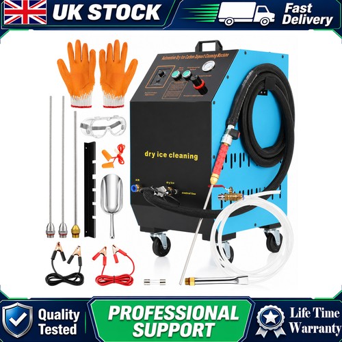 Dry ice blasting - ice, machine