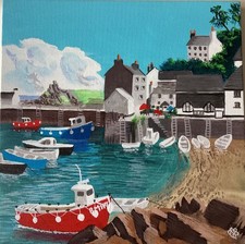 Original acrylic painting of