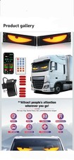 Devil Eyes Light for Trucks and Cars 4.7x23.6″, 2PCS LED eyes for cars, DIY...