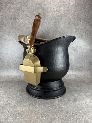 Vintage copper helmet - copper,