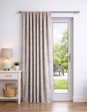 Crushed Velvet Pencil Pleat