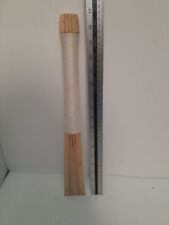 Replacement Cricket Bat Handle, 4 Piece, 3 Rubber Inserts, Spliced / Unspliced