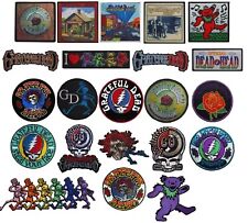 official GRATEFUL DEAD LOGO PATCH - AMERICAN BEAUTY shakedown street TERRAPIN +