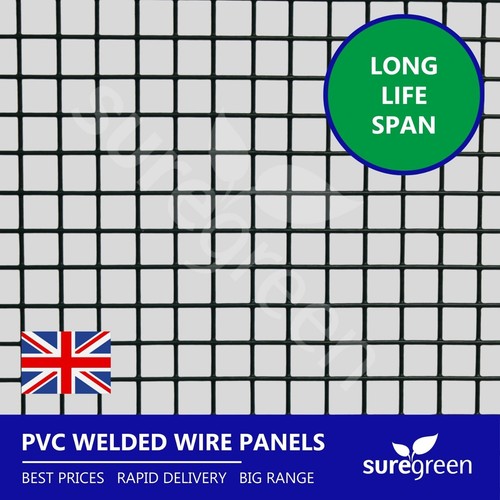 Black pvc coated welded wire - pvc,